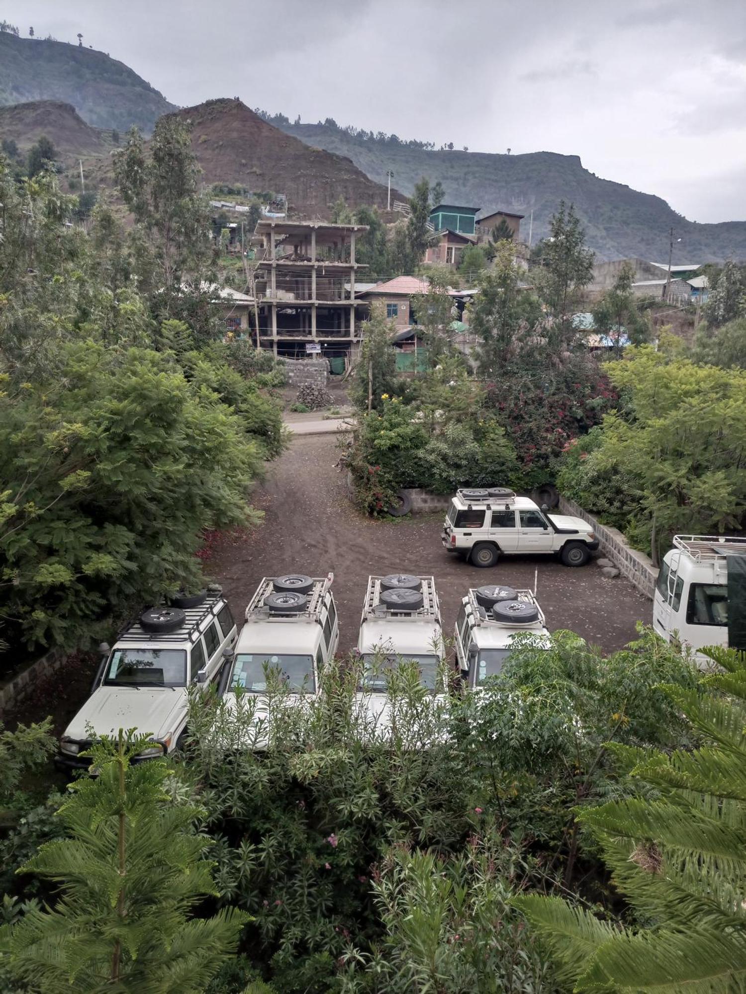 Zan-Seyoum Hotel - Lalībela Exteriör bild